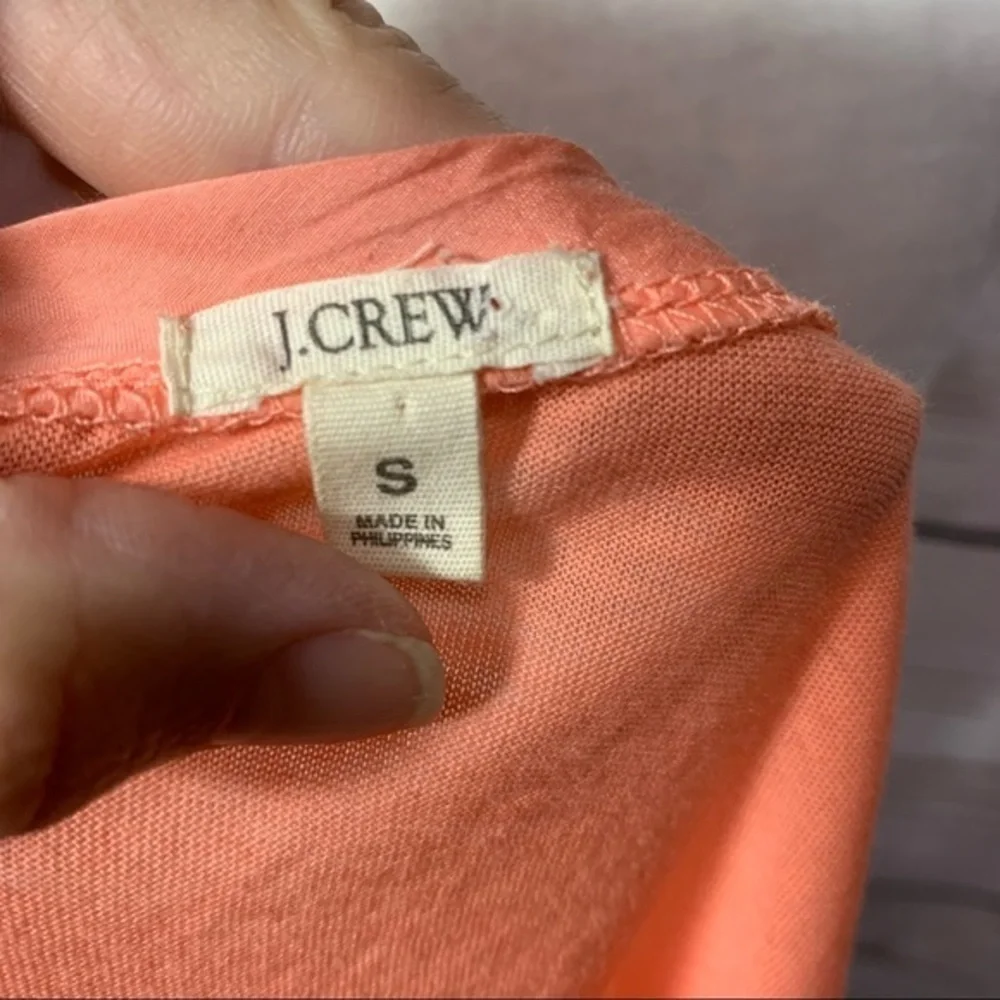 NWOT J.Crew Cascade Ruffle Button Down Tank Top